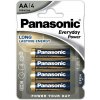 Baterie primární PANASONIC Everyday Power AA 4ks LR03EPS/4BP