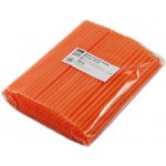 ECOFOL Plastové brčko Jumbo 25 cm oranžové opakovaně použitelné ideal pack 150 ks – Zboží Dáma