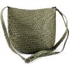 Kabelka Kabelka z papírové slámy crossbody 23x30 cm 3 zelená khaki