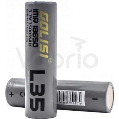 Golisi L35 Grey baterie 18650, 10A, 3500mAh