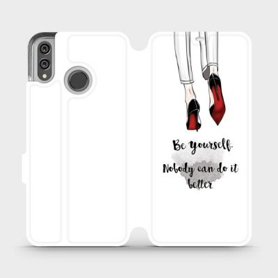 Pouzdro Mobiwear parádní flip Honor 8X - M046P Be yourself – Hledejceny.cz