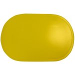 Toro Plastové prostírání ovál žluté 29x44cm – Zboží Dáma