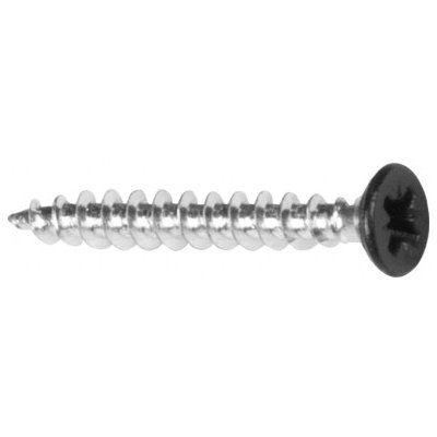 Vrut do dřeva, černá zapuštěná hlava 12ks Domax ZAS - 4,5x25mm – Hledejceny.cz