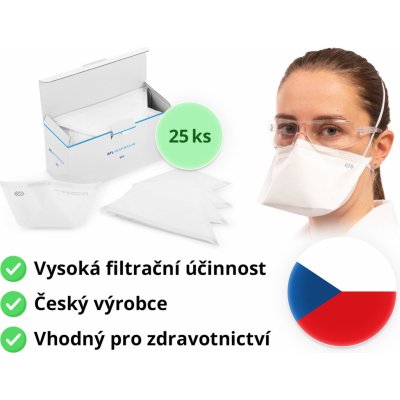BTL respirátor FFP2 bílý 25 ks – Zboží Dáma