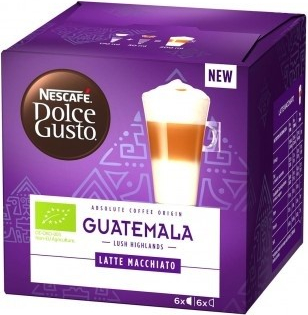 Nescafé Dolce Gusto Guatemala Latte Macchiato kávové kapsle 12 ks od 219 Kč  - Heureka.cz