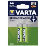 Varta SOLAR ACCU 800 mAh AA 2 ks BV56736 – Zboží Živě