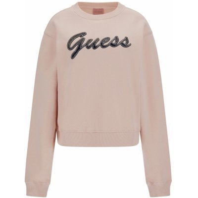 Guess dámská mikina ALONA sweatshirt W3RQ10K9Z21-G64J Růžový