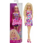 Barbie Modelka pestrobarevné šaty HRH20 – Zboží Dáma
