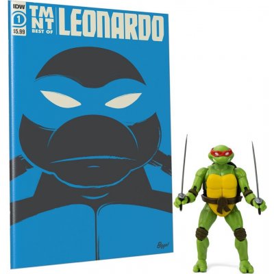 The Loyal Subjects Želvy Ninja Comic Book Leonardo Exclusive 13 cm – Zboží Mobilmania