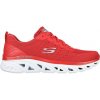 Dámské fitness boty ! ! Skechers Engineered Mesh Lace-Up W Air-Cool Low-Top Trainers Womens Red