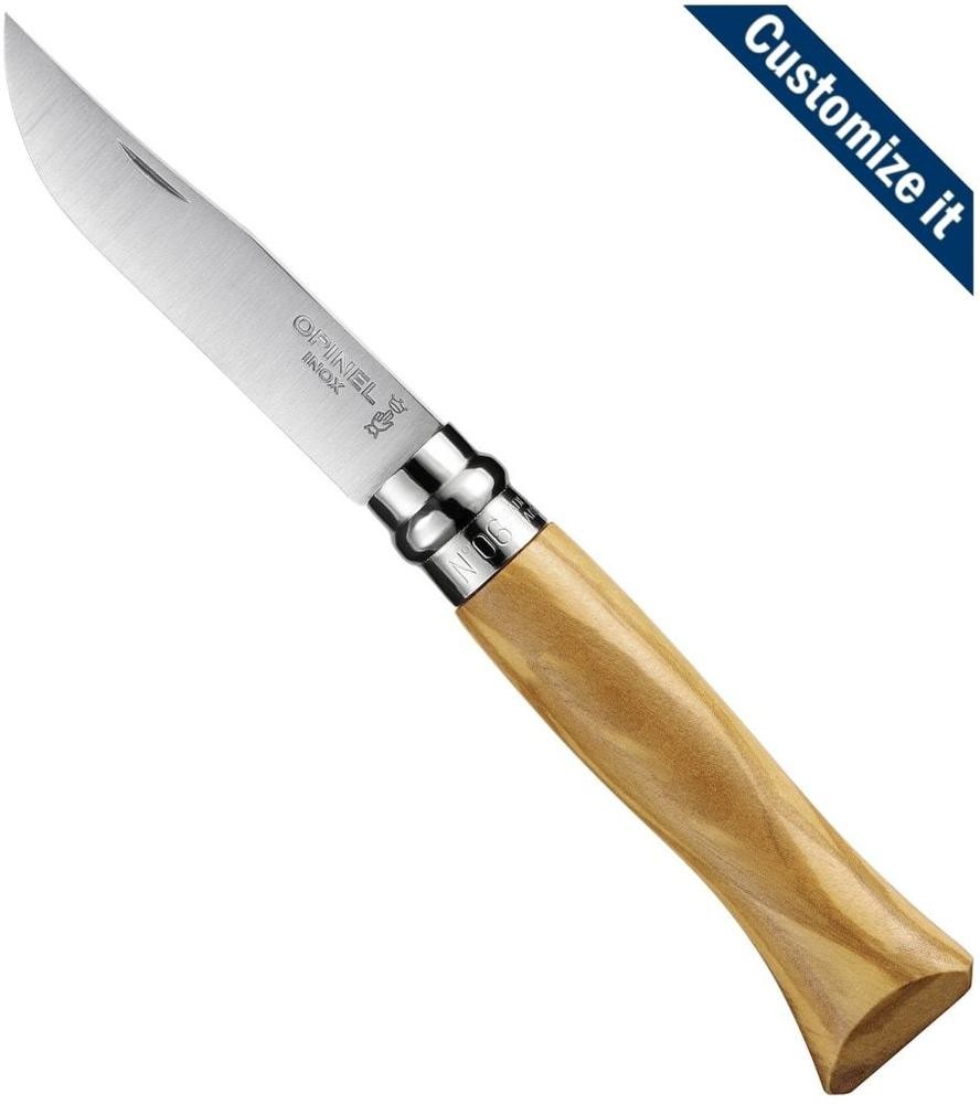 Opinel N°06 Stainless Steelwood Handle