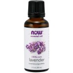 NOW Essential Oil, Lavender oil 100% Pure (éterický olej Levandule), 30 ml – Hledejceny.cz
