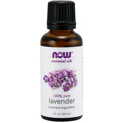 NOW Essential Oil, Lavender oil 100% Pure (éterický olej Levandule), 30 ml – Hledejceny.cz