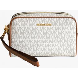 Michael Kors jet set item medium travel pouch wristlet vanilla