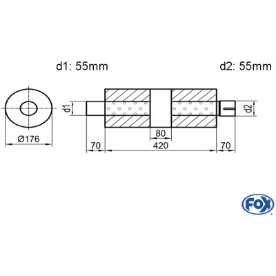 FOX UNI-K55642055s – Hledejceny.cz