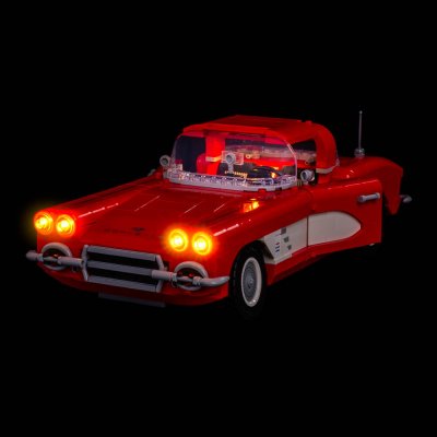 LEGO® Light My Bricks Sada světel 10321 Chevrolet Corvette 1961 – Zboží Mobilmania