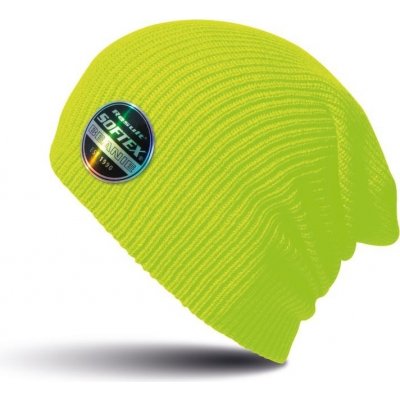 Result Headwear zimní čepice Softex žlutá fluorescentní