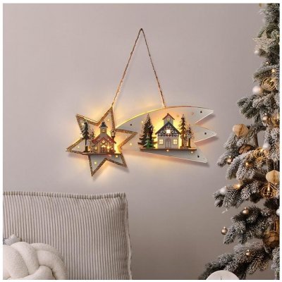 Brilagi Brilagi LED Vánoční dekorace LED 2xAA kometa BG0963 – Zboží Dáma