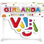 RAPPA girlanda papírová VÍTÁME VÁS – Hledejceny.cz