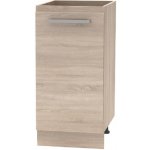 Kondela Spodní koncová skříňka, dub sonoma, NOVA PLUS NOPL 052 0S – Zboží Dáma