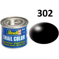 Revell emailová 32302: hedvábná černá black silk