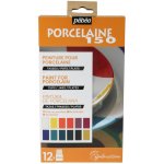 Pébéo Sada barev na porcelán Porcelaine 150 12 × 20 ml I – Hledejceny.cz