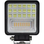 LED světlo hranaté bílé/oranžové, 42x3W, ECE R10 – Hledejceny.cz