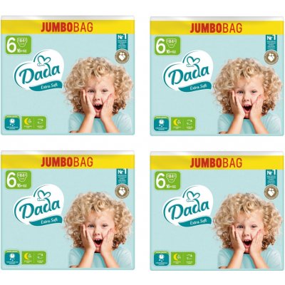 Dada Extra Soft JUMBOBAG 6 Extra large16+ 84 ks – Hledejceny.cz