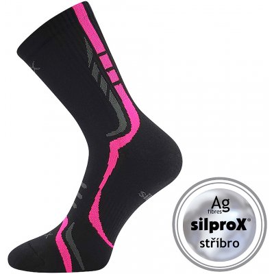 VoXX ponožky THORX černá / růžová