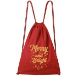 Dobrý triko bavlněný batoh Merry and bright Červená – Hledejceny.cz