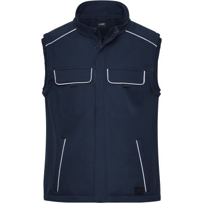 James & Nicholson vesta JN 883 Solid softshellová COT-02088300201 černá – Zboží Dáma