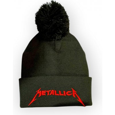 Čepice s bambulí Metallica – Hledejceny.cz