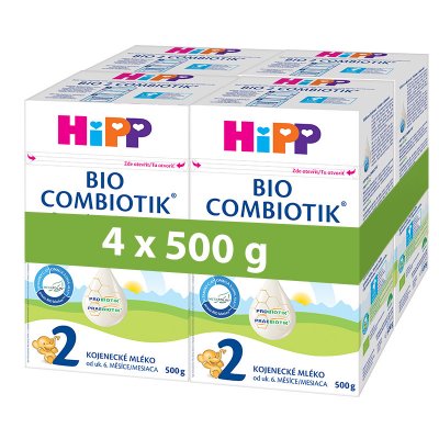 HiPP 2 BIO Combiotik 4 x 500 g – Zbozi.Blesk.cz