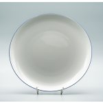 TOM modrá linka, Talíř mělký 26 cm, porcelán Thun – Zboží Dáma