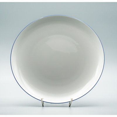 TOM modrá linka, Talíř mělký 26 cm, porcelán Thun – Zboží Dáma