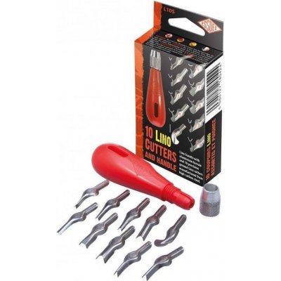 SMT Sada nástrojů na linoryt 10 ks L10S – Sleviste.cz