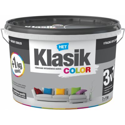 HET Klasik COLOR 0147 šedý 4kg