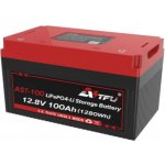 AST LiFePO4 lithiová baterie s BMS 12,8 V 100 Ah – Zboží Živě