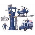 Mikro trading Policie Auto na volný chod s policisty a doplňky 20 cm – Zboží Dáma