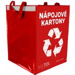 Sixtol Sort Easy Carton Taška na tříděný odpad 30 x 30 x 40 cm 36 l – Zbozi.Blesk.cz