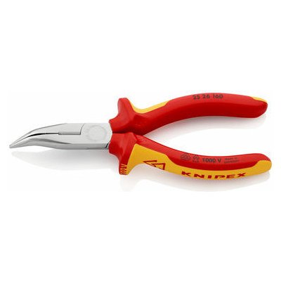 Knipex Kleště půlkulaté zahnuté s břity 160 mm 1000 V – Zbozi.Blesk.cz