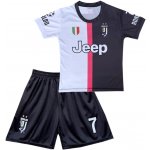 Numberoplus dětský fotbalový dres Komplet Juventus Ronaldo 7 Bíločerný – Zboží Dáma