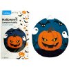 Lampion Lampion 25cm kulatý HALLOWEEN dýně LUMA