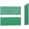 Podložka vymezovací plastová rozměr 41 x 100 mm tloušťka 4 mm, stavební, montážní barva zelená