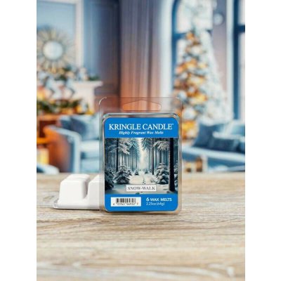 Kringle Candle Snow Walk Vonný Vosk 64 g – Zboží Dáma