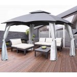 Avenberg Modesto 4 x 3 m, šedý – Zboží Mobilmania