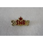 ČSSR Odznak SNB nárameníkový zlatá – Zboží Dáma