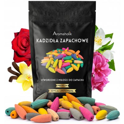 Aromaholik kužele pro tekuté kadidlo Vodopád Premiuom 60 ks – Zboží Dáma