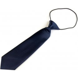Dětská kravata 7x27 cm modrá pařížská