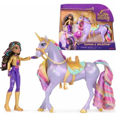 Spin Master Unicorn Academy Světelný Jednorožec Wildstar & Sophia 11 cm – Zboží Mobilmania